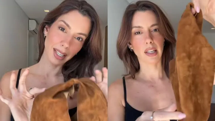 Camila Coutinho mostrou decepção com bolsa.