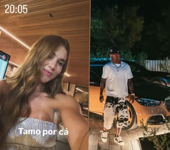 Virginia visita mansão de Vini Jr no Rio