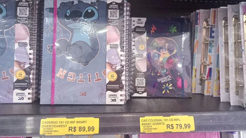 Itens personalizados costumam ter preços mais altos