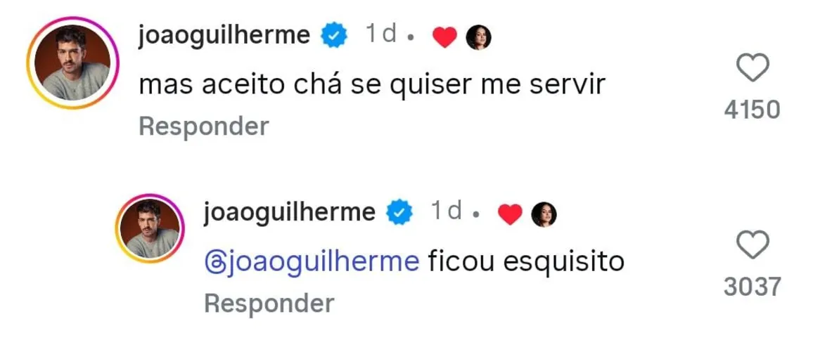 Comentário de João Guilherme