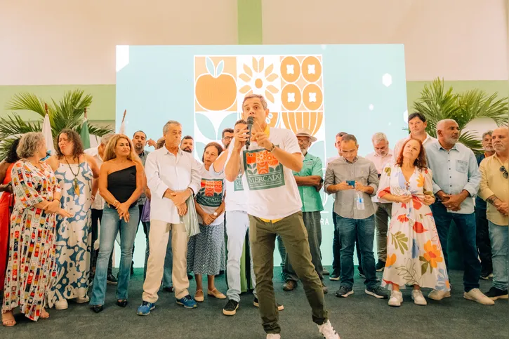 O prefeito Fabiano Horta esteve presente na inauguração do espaço