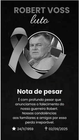 Imagem ilustrativa da imagem Morre Robert Voss, subsecretário de esporte de Niterói, aos 64 anos