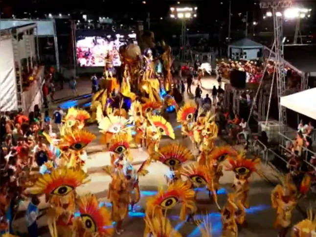 Magnólia Brasil também veio para tentar mais um título no Carnaval da cidade