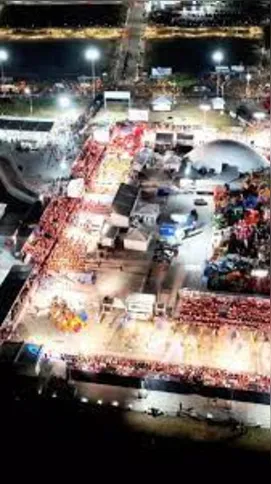 Percurso, que tinha uma curva na pista principal de desfiles, agora passa a ser linha reta em 2026