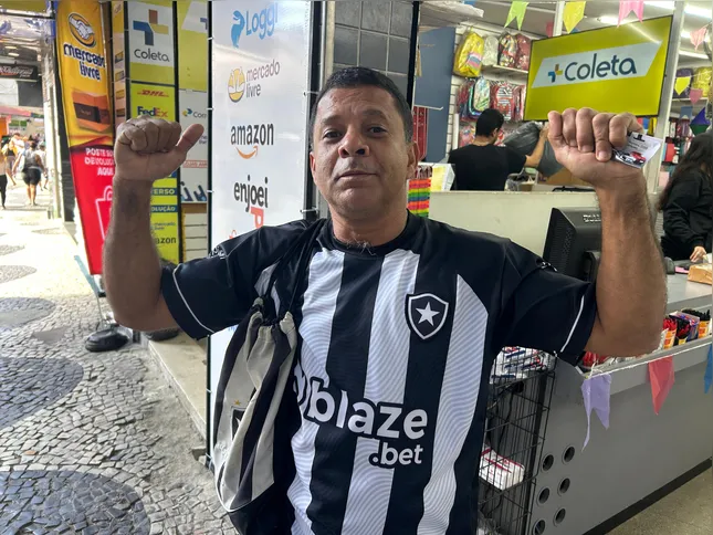 José Alves torce para que o Botafogo saia campeão, mas se não for o caso, garante que irá torcer para que outro brasileiro conquiste o título