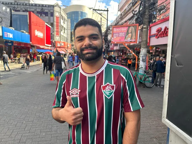Diogo Almeida se diz amante do futebol graças ao Fluminense