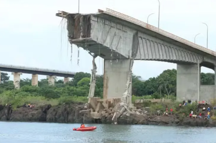 Queda da ponte de Estreito, entre o TO e o MA