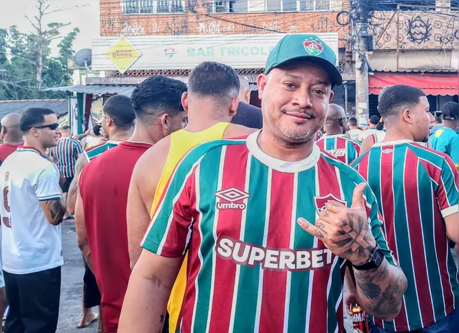 Até intervalo, torcedor Marcelo Silva ainda tinha esperanças de virada