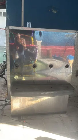 Torneiras também foram roubadas