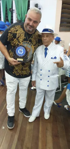 Portugês, da Império de Charitas, foi um dos agraciados com o Troféu Dodô da Portela