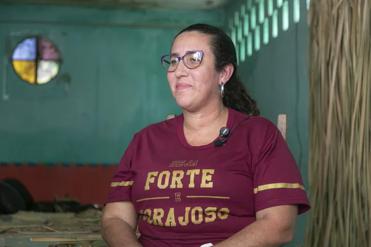 "Eu falo que estou curada graças ao artesanato", conta Graziela