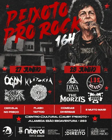 O evento reúne bandas de rock underground