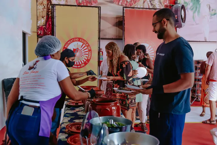 Tradicional Feijoada do Padroeiro promovida pela União de Maricá em homenagem a São Jorge