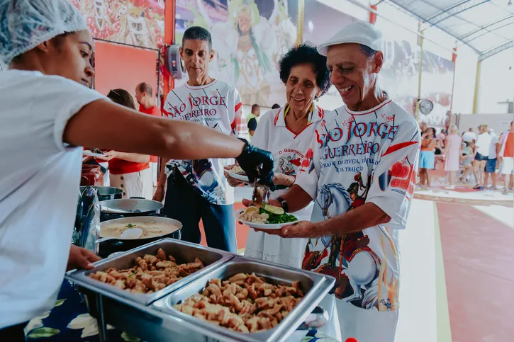 Público prestigia a Feijoada do Padroeiro em edição anterior