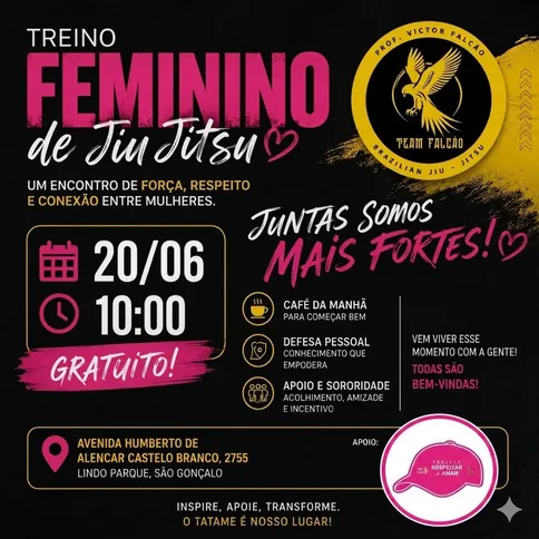 O evento busca oferecer para mulheres conhecimento técnico para sair de situações de perigo