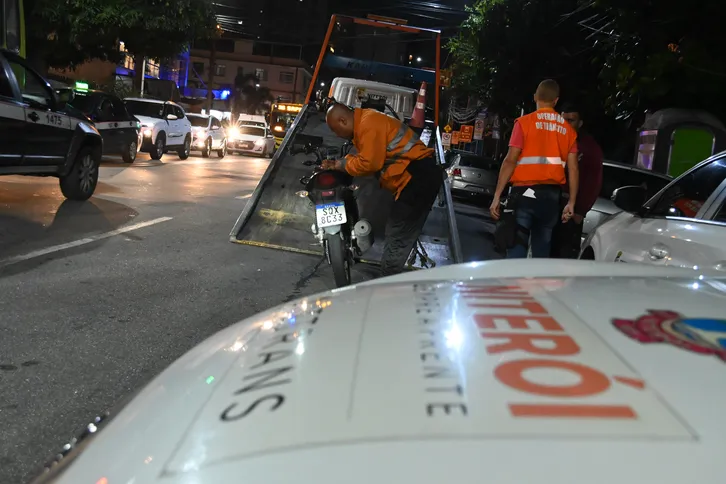 Ação da Prefeitura em Santa Rosa autua 22 motos por irregularidades no escapamento