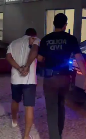 Acusado foi preso