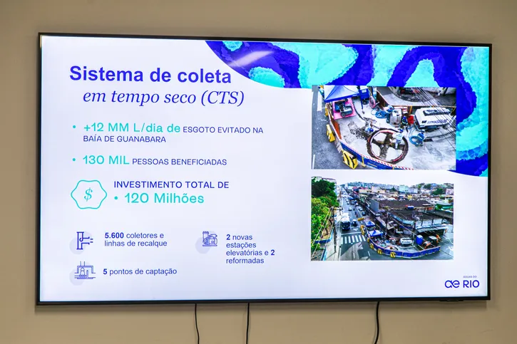 A Coleta em Tempo Seco (CTS) colabora para a balneabilidade das praias do Rio de Janeiro