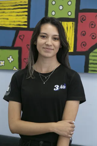 Rafaela Dias, de 17 anos, aluna do terceiro ano do ensino médio, conquistou o quarto lugar