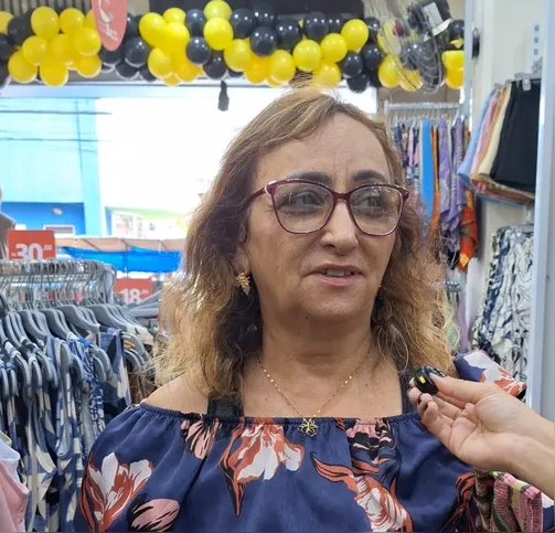 Aposentada Rosa Nelis, 65 anos