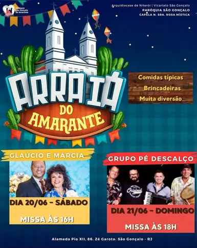 Confira a programação da festa