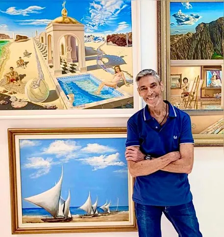 Imagem ilustrativa da imagem Artista de Macaé conquista prata em salão nacional e ganha destaque no Rio