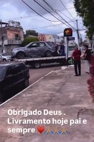 Deiveson Figueiredo sofre acidente de carro