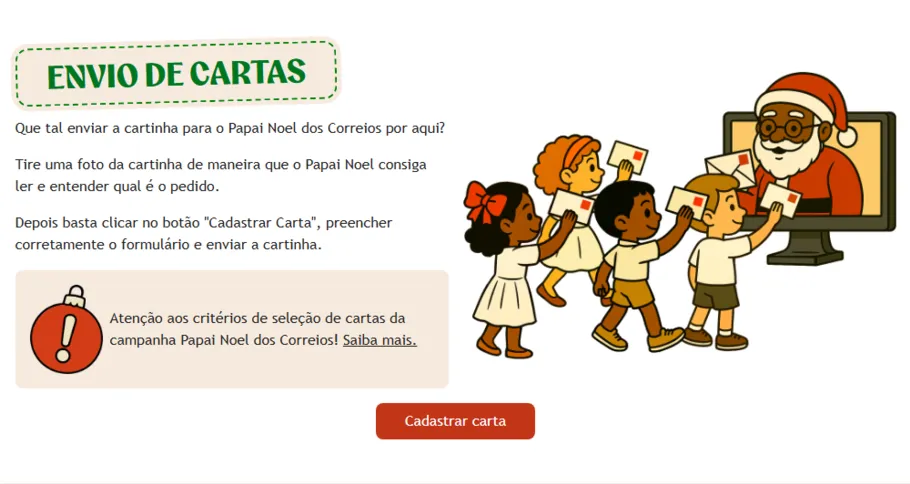 Blog do Papai Noel dos Correios