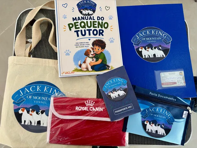 Itens que acompanham os cachorros na hora da compra