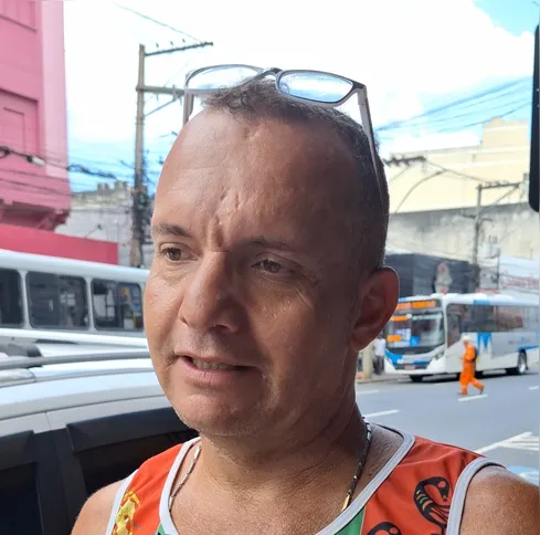 “É uma boa ideia para o lazer em São Gonçalo. Eu adoro o Carnaval”, comenta Renato da Silva Cardoso, 63 anos.