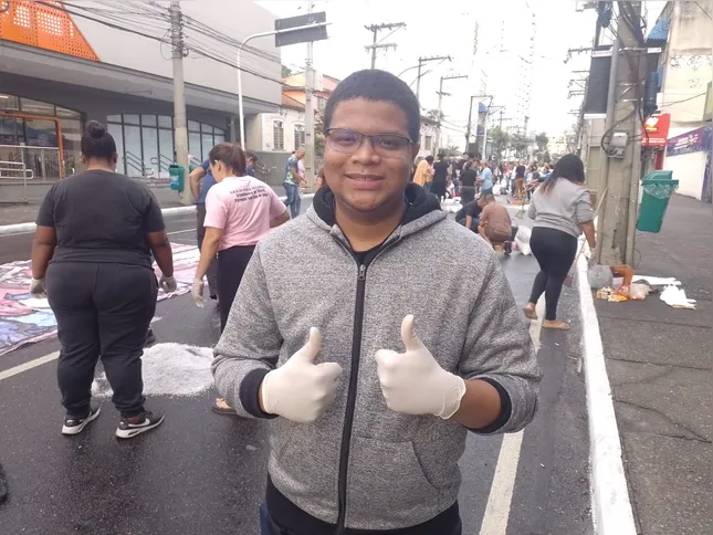 O estudante de psicologia, Miguel Ribeiro Conceição, de 19 anos