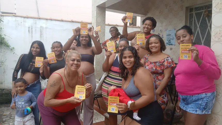 A Roda de Gestante promovida pelo projeto leva conhecimentos sobre cuidados com a gestante