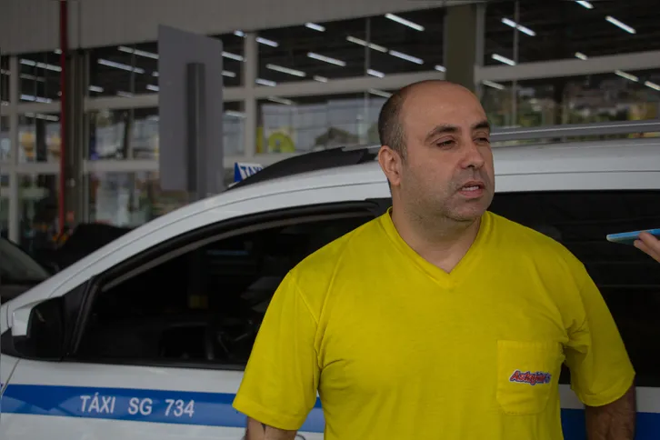 Fábio Farias Chagas, de 41 anos, relembra o momento em que levou uma passageira em trabalho de parto para o hospital