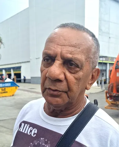 O metalúrgico Jorge Ribeiro, de 76 anos