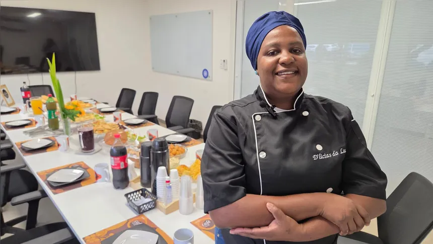 Luana se orgulha do trabalho realizado aqui, mas quer novos clientes