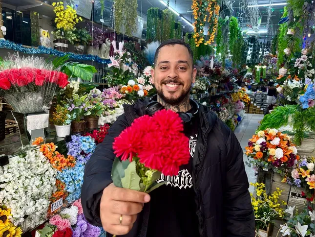 O tatuador Leandro Ferreira, de 30 anos