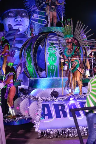 Imoério de Araribóia, com alguns pequenos problemas, fez bela apresentação