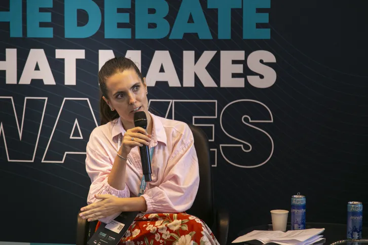 Diretora de Eventos Internacionais da Fira Barcelona Internacional, Antenea Chevillotte Delgado, fala sobre a relação de Niterói com a economia azul