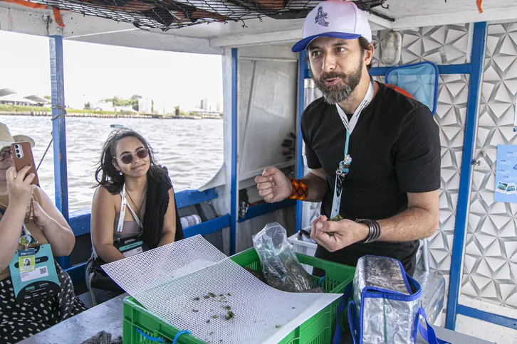 Bruno Libardoni, oceanógrafo e sócio fundador da Infinito Mare