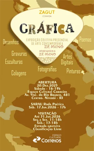 Imagem ilustrativa da imagem Exposição de gravuras homenageia artista e gravador, Zé Igino, em Niterói