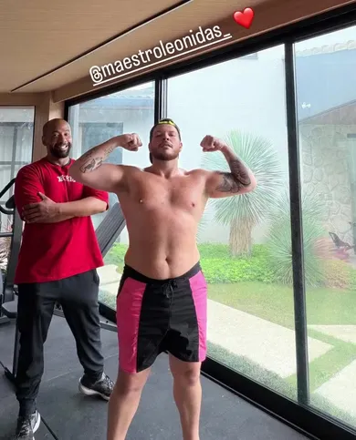 Ferrugem em dia de treino