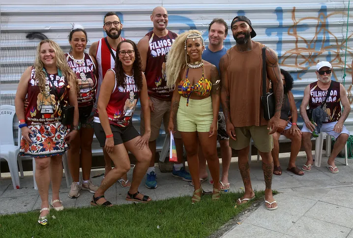 Familiares dos homenageados marcaram presença na festa