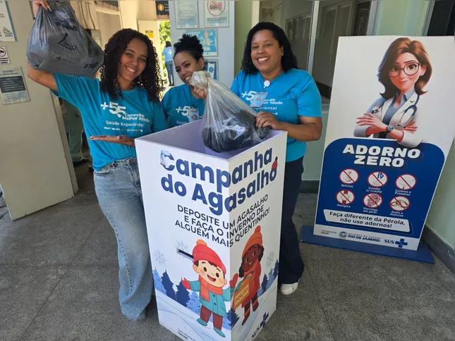 Unidades estaduais de saúde estão engajadas na campanha do agasalho 2026