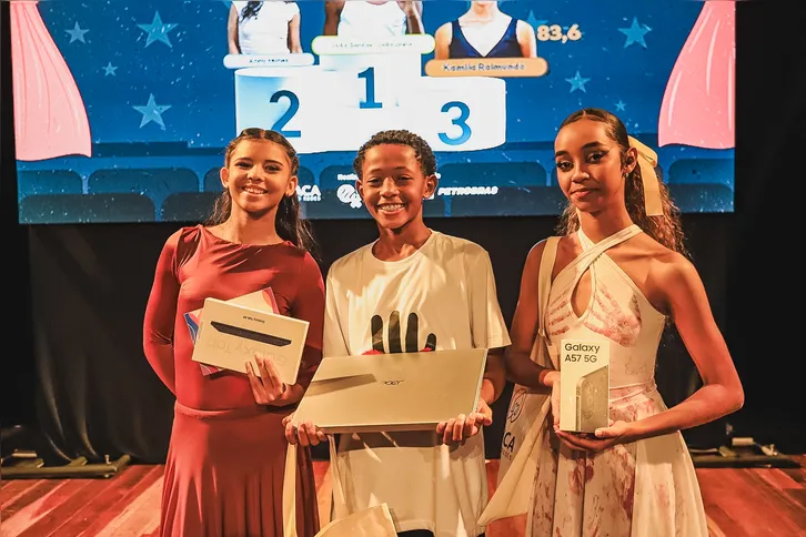 Além de João Santos (Joãozinho), a final também premiou Anny Nunes, em segundo lugar, e Kamila Raimundo, na terceira colocação.
