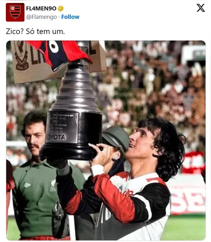 Zico só tem um