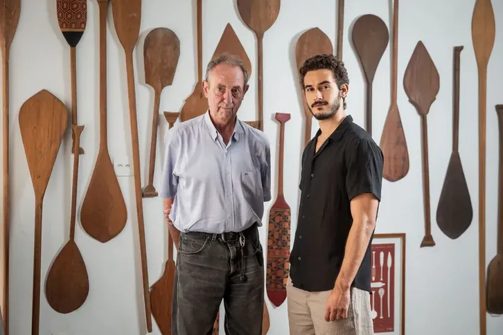 Amyr Klink e Filipe Bragança