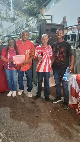 Festa foi para homenagear personalidades do relevantes serviços prestados à agremiação e à folia na antiga capital flulimense
