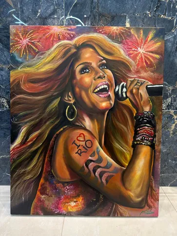 Quadro de Shakira