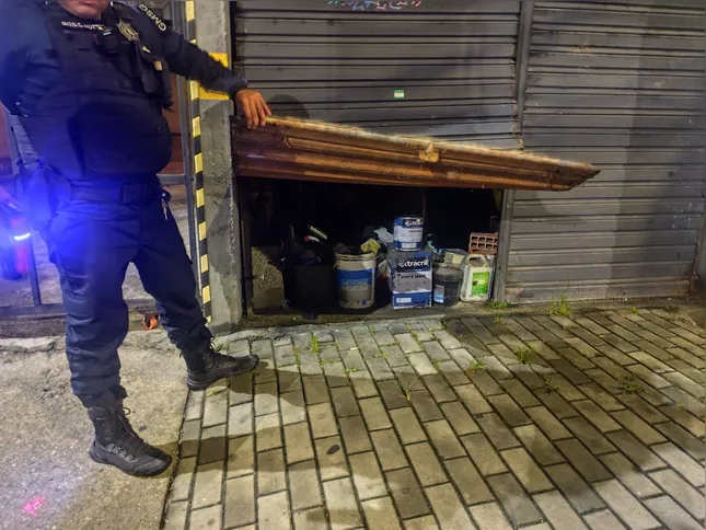 Estabelecimento sofreu uma tentativa de furto