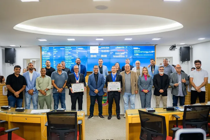 Família Delaroli recebe maior homenagem do Legislativo de São Gonçalo